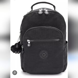 KIPLING Women's Small Seoul Tablet Black Backpack